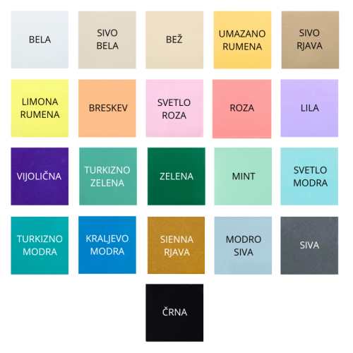 Set akrilnih mesečnih ploščic mejnikov, krogi (K2)